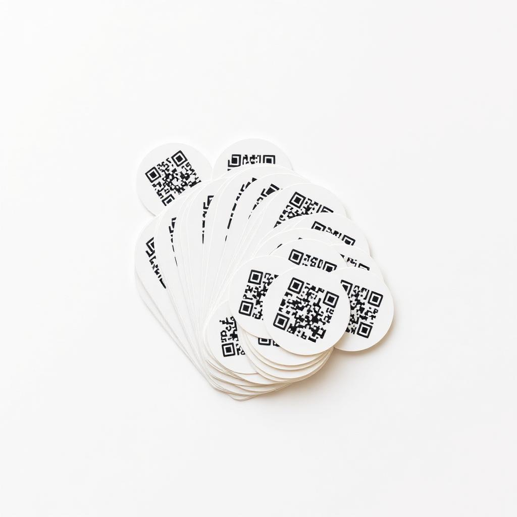 20× QR lipdukų